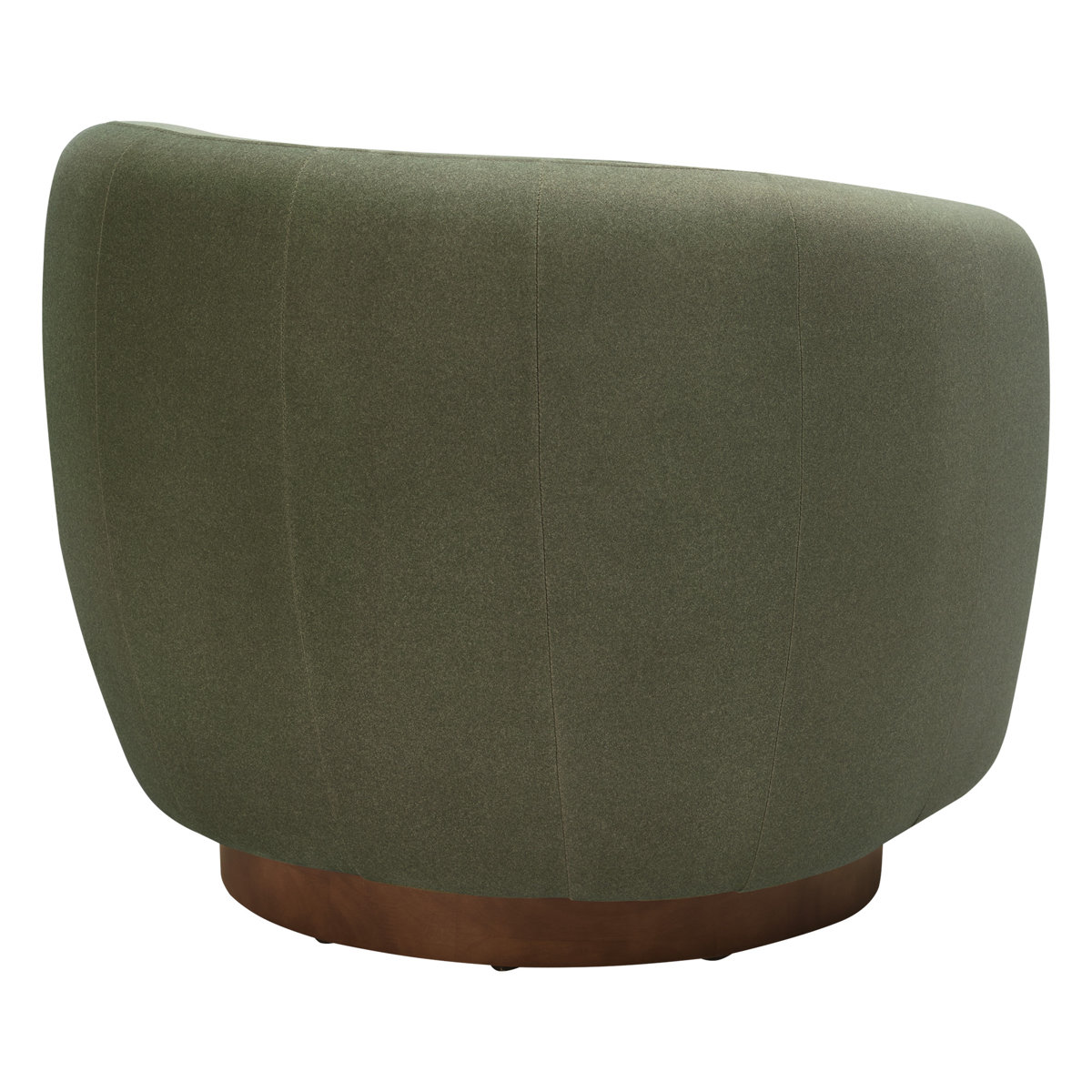 Marcy Upholstered Swivel Barrel Chair